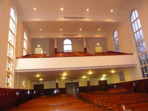 Renovatie Evangelische Broedergemeente in Rotterdam, project van Stukadoorsbosch, foto 2
