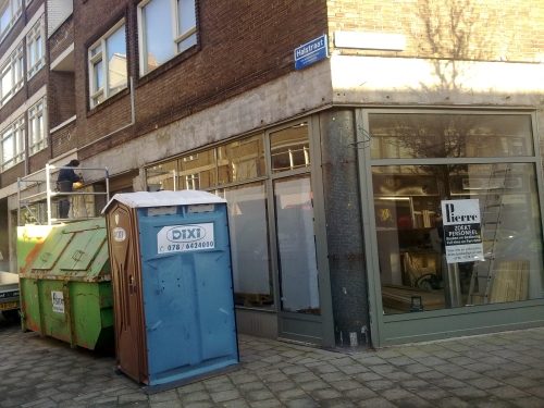 Restaurant in Rotterdam door Stukadoorsbosch