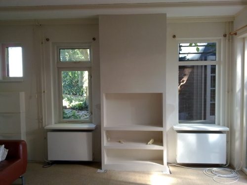 Woonkamerafwerking in Rotterdam, project van Stukadoorsbosch, foto 20
